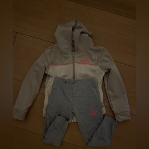 Like-new girls 4T Puma set